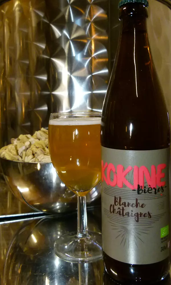 Bière Blanche châtaignes